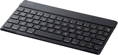 Bluetooth®3.0対応 コンパクトキーボード 薄型モデルBSKBB24