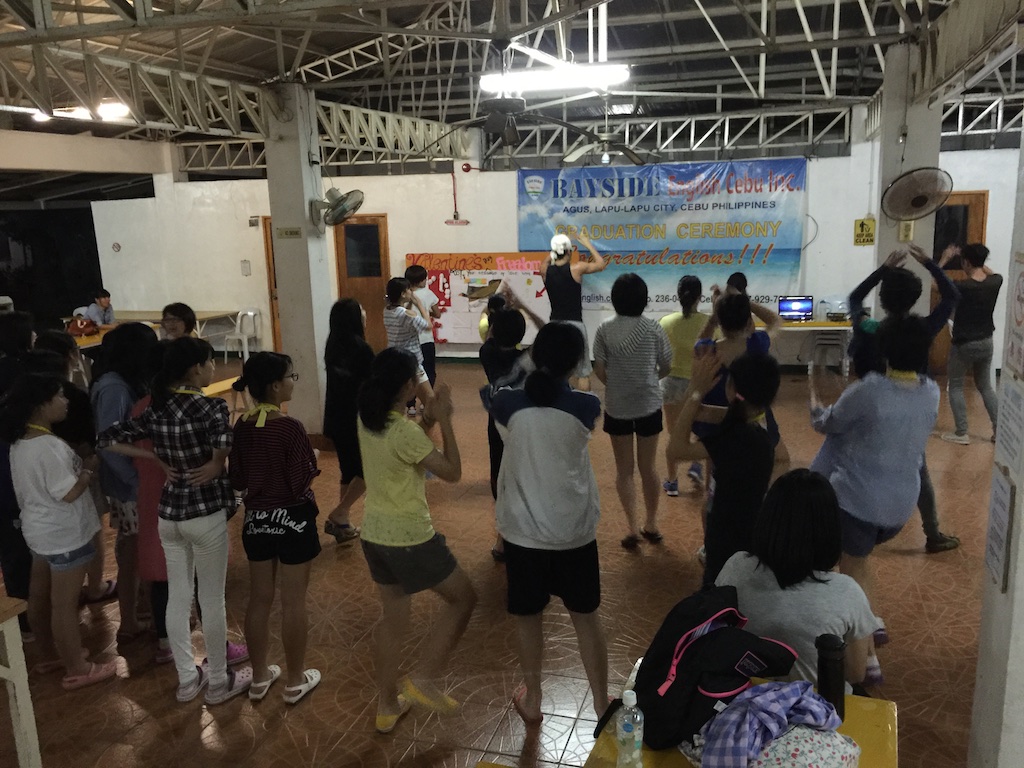 BAYSIDE English Cebu RPCのZumba