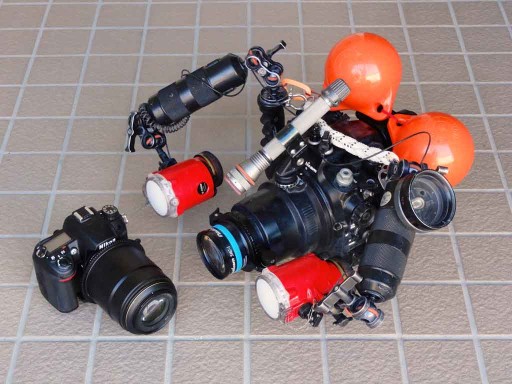 私のNikon D7000水中カメラセット