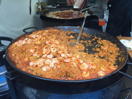 海老のパエリア
