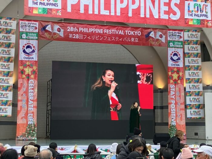 Philippine festival 2025、ガウさんのステージ